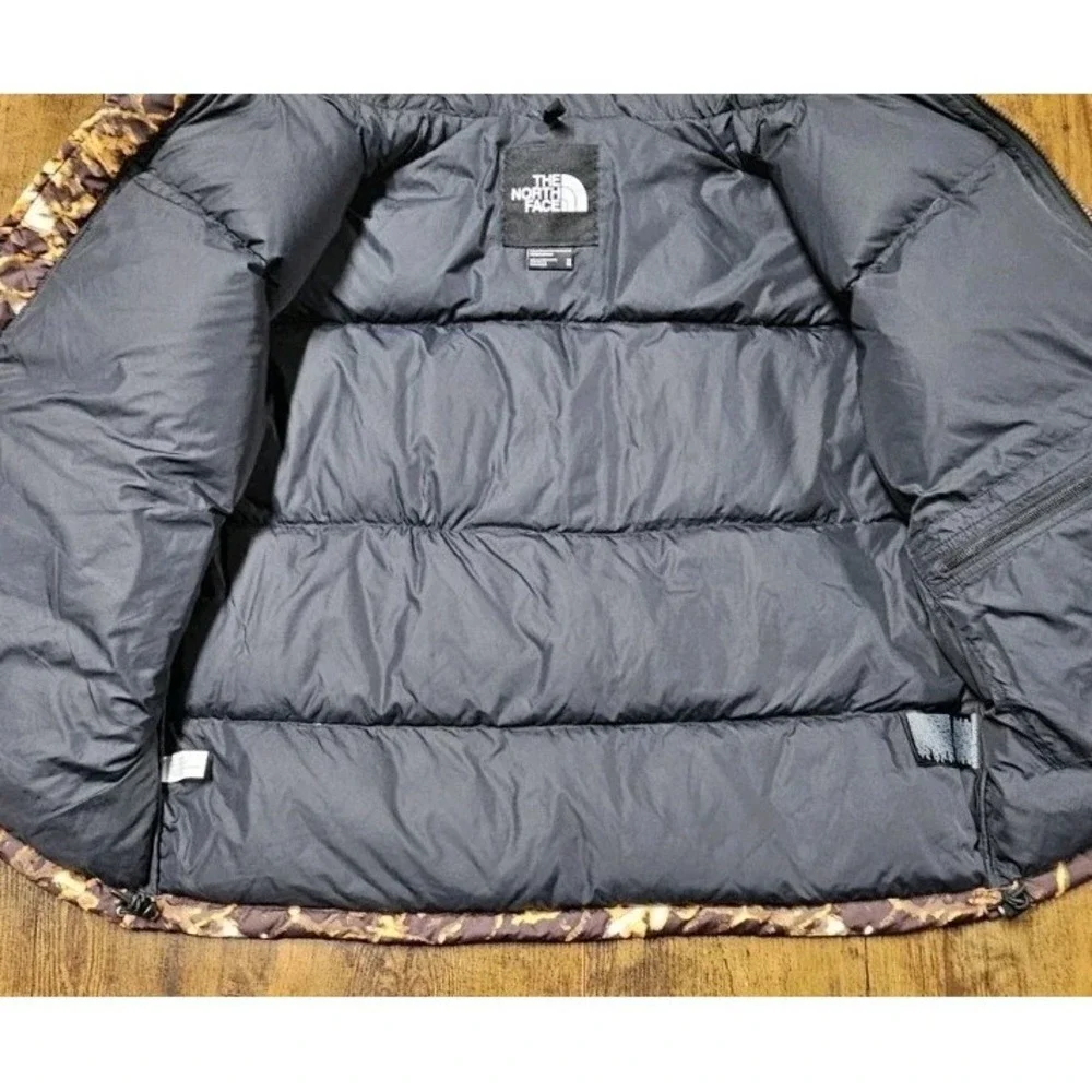 The North Face 1996 Retro Nuptse‎ Jacket Coal Brown Men Size Medium Ex Cond